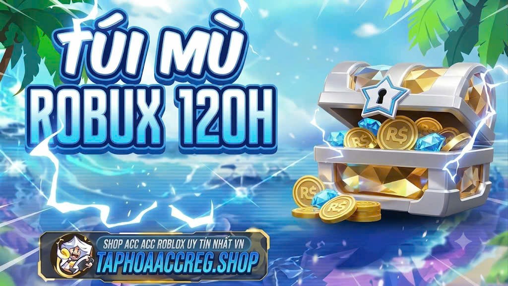 Robux 120h túi mù